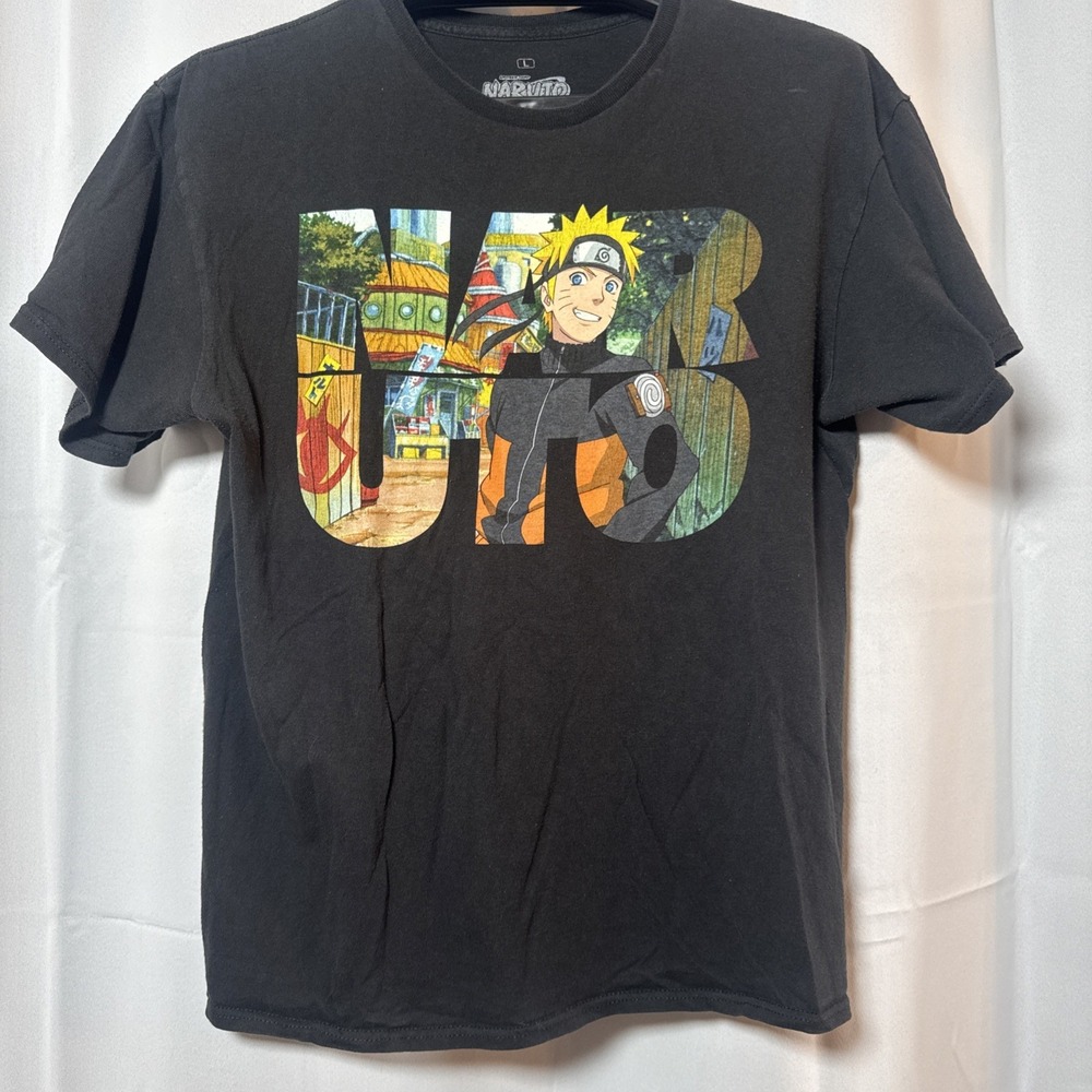 Size L Naruto Shippuden Exclusive Graphic‎ Short Sleeve T-Shirt Ripple Junction